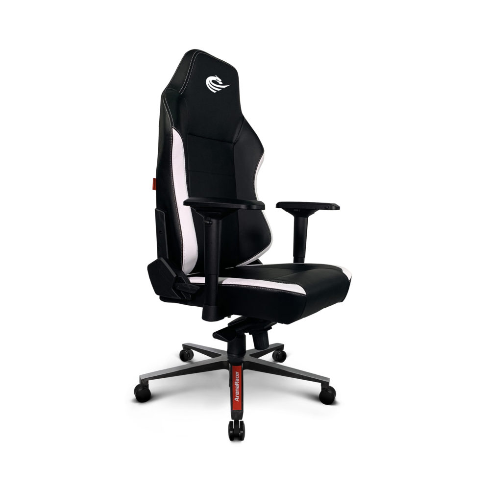 ArenaRacer Titan – Fekete/Fehér gamer szék